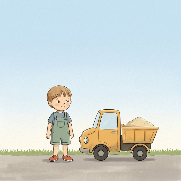 Обложка книги «Матвей и грузовичок-фырчун»